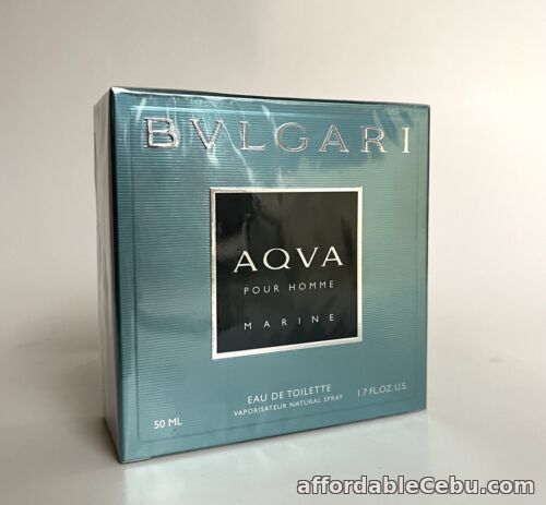 1st picture of Bvlgari Aqua Marine Pour Homme 50ml EDT Authentic Perfume for Men Travel Size For Sale in Cebu, Philippines