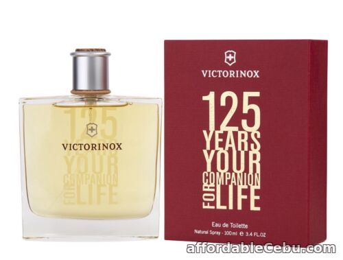 1st picture of Victorinox 125 Years Your Companion for Life 100ml EDT Authentic Perfume for Men For Sale in Cebu, Philippines