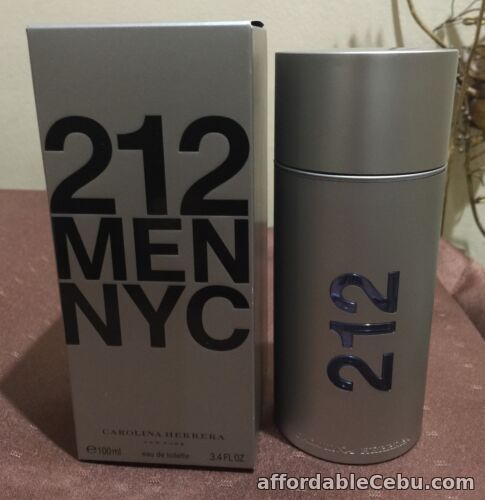 1st picture of Treehousecollections: Carolina Herrera 212 NYC EDT Perfume Spray For Men 100ml For Sale in Cebu, Philippines
