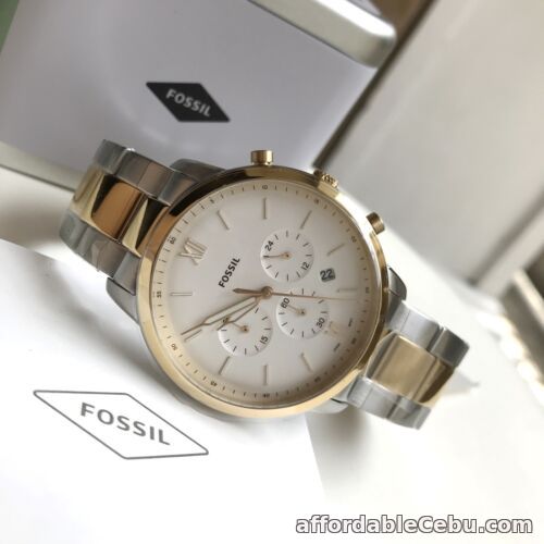 1st picture of Fossil Watch * FS5385 Neutra Chronograph Two Tone Gold Silver Steel COD PayPal For Sale in Cebu, Philippines