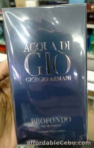 1st picture of Treehousecollections: Acqua Di Gio Profondo By Armani EDP Perfume For Men 75ml For Sale in Cebu, Philippines