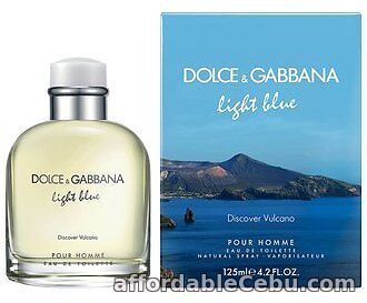 1st picture of Treehouse: Dolce & Gabbana Light Blue Discover Vulcano EDT Perfume Men 125ml For Sale in Cebu, Philippines