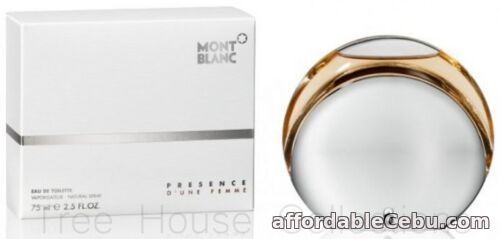 1st picture of Treehouse: Mont Blanc Presence D'Une Femme EDT Perfume Spray For Women 75ml For Sale in Cebu, Philippines