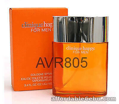 1st picture of Clinique Happy for Men 100ml Cologne EDT Spray For Sale in Cebu, Philippines