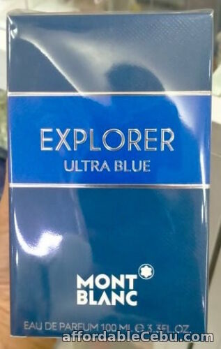 1st picture of Treehousecollections: Mont Blanc Explorer Ultra Blue EDP Perfume For Men 100ml For Sale in Cebu, Philippines