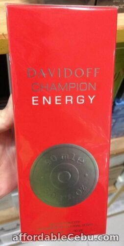 1st picture of Treehousecollections: Champion Energy By Davidoff EDT Perfume Spray For Men 90ml For Sale in Cebu, Philippines