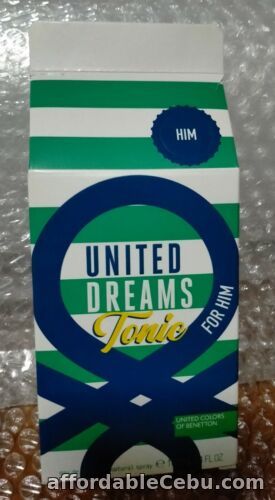 1st picture of Treehousecollections: UCB Benetton United Dreams Tonic EDT Perfume for Men 80 ml For Sale in Cebu, Philippines