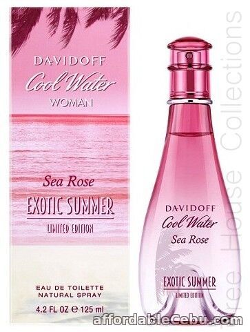 1st picture of Treehouse: Davidoff Cool Water Sea Rose Exotic Summer EDT Perfume Women 100ml For Sale in Cebu, Philippines
