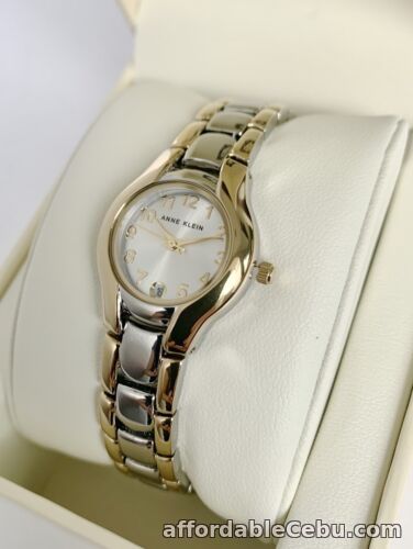 1st picture of Anne Klein Watch * 6777SVTT 2 Tone Gold & Silver Steel Date Watch COD PayPal For Sale in Cebu, Philippines