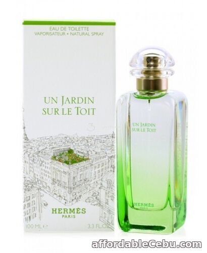 1st picture of Hermes Un Jardin Sur Le Toit 100ml EDT Authentic Perfume for Women For Sale in Cebu, Philippines