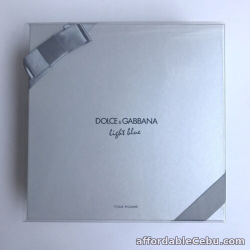1st picture of D&G Light Blue Pour Homme Gift Set Dolce & Gabbana Authentic Perfume for Men For Sale in Cebu, Philippines
