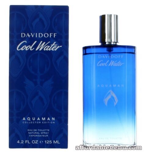 1st picture of Davidoff Cool Water Aquaman Collector Edition 125ml EDT for Men COD PayPal For Sale in Cebu, Philippines