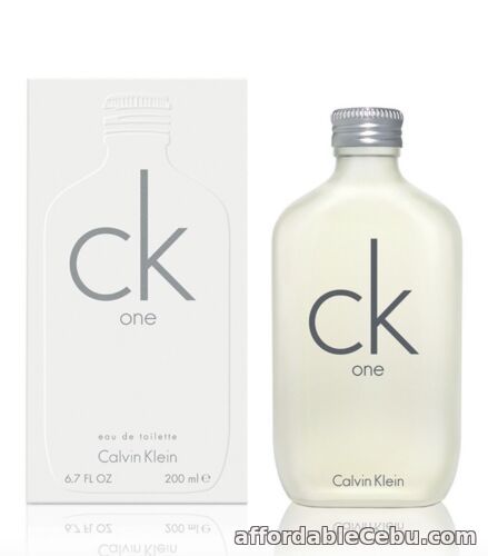 1st picture of CK One by Calvin Klein 200mL EDT Perfume for Men and Women COD PayPal For Sale in Cebu, Philippines