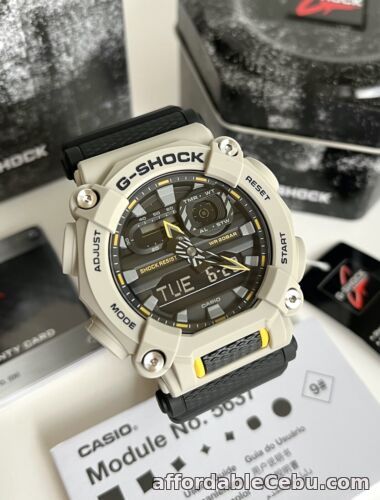 1st picture of Casio G-Shock * GA900HC-5A Hidden Coast Anadigi Beige Grey & Yellow Watch Men For Sale in Cebu, Philippines
