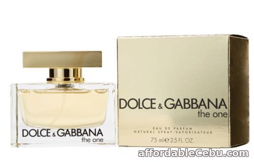 1st picture of Dolce & Gabbana D&G The One for Her 75mL EDP Spray Perfume for Women COD PayPal For Sale in Cebu, Philippines