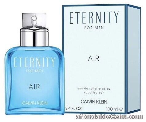 1st picture of Treehousecollections: CK Calvin Klein Eternity Air EDT Perfume for Men 100ml For Sale in Cebu, Philippines