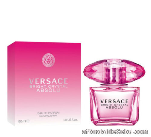 1st picture of Versace Bright Crystal Absolu 90mL EDP Authentic Perfume for Women COD PayPal For Sale in Cebu, Philippines