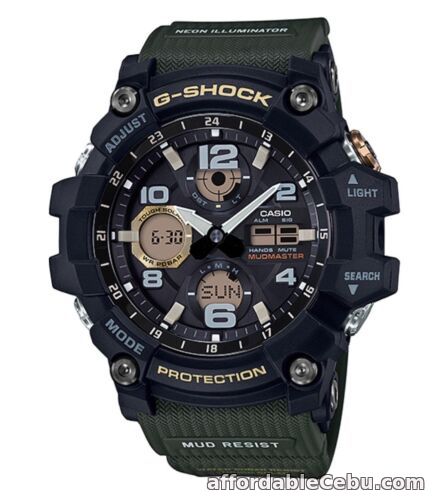 1st picture of Casio G-Shock * Mudmaster GSG100-1A3 Solar Military Green Resin COD PayPal For Sale in Cebu, Philippines