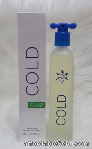 1st picture of United Colors of Benetton Cold Eau de Toilette for Men 100ml US Tester For Sale in Cebu, Philippines