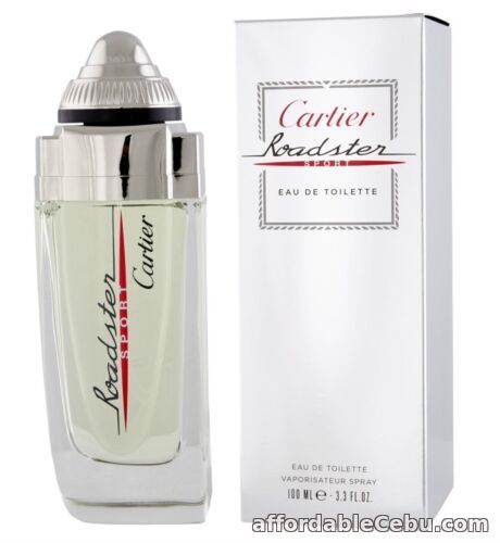 1st picture of Cartier Roadster Sport 100mL EDT Spray Authentic Perfume for Men COD PayPal For Sale in Cebu, Philippines