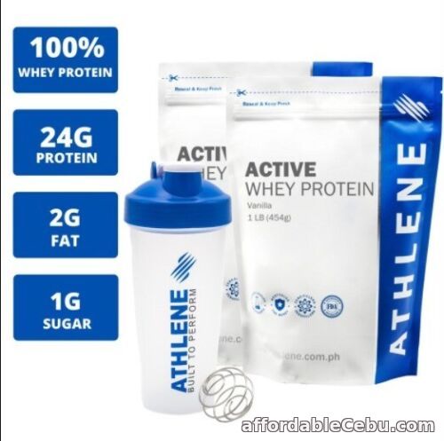 1st picture of ACTIVE Whey Protein Starter Pack 2LB 100% Whey Protein Powder For Sale in Cebu, Philippines
