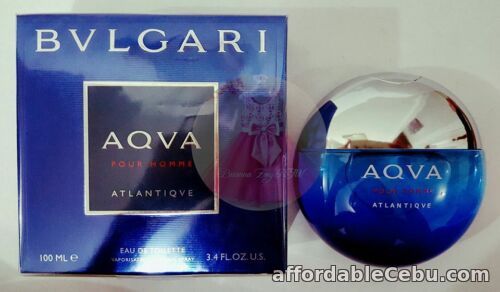 1st picture of BVLGARI AQVA Pour Homme Atlantiqve Eau de Toilette For Men 100ml Free Shipping For Sale in Cebu, Philippines