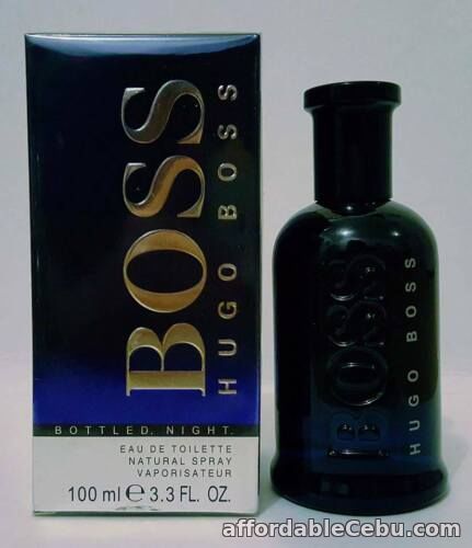 1st picture of Hugo Boss Bottled Night Eau de Toilette for Men 100ml Free Shipping For Sale in Cebu, Philippines