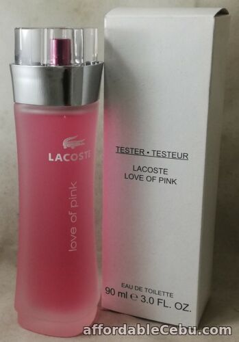 1st picture of jlim410: Lacoste Love of Pink for Women, 90ml EDT TESTER For Sale in Cebu, Philippines