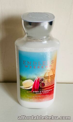 1st picture of NEW! BATH & BODY WORKS SHEA BUTTER & VITAMIN E BODY LOTION - ENDLESS WEEKEND For Sale in Cebu, Philippines
