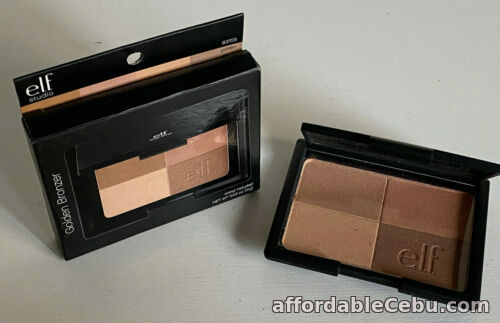 1st picture of NEW! EYES LIPS FACE ELF E.L.F. STUDIO BRONZER SHIMMER POWDER in GOLDEN - SALE For Sale in Cebu, Philippines