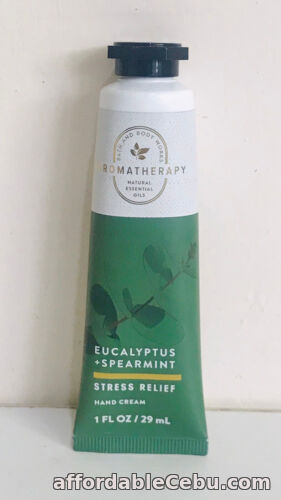 1st picture of NEW! BATH & BODY WORKS STRESS RELIEF HAND CREAM LOTION - EUCALYPTUS SPEARMINT For Sale in Cebu, Philippines