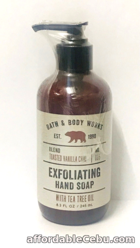 1st picture of BATH & BODY WORKS EXFOLIATING HAND SOAP W/ TEA TREE OIL - TOASTED VANILLA CHAI For Sale in Cebu, Philippines