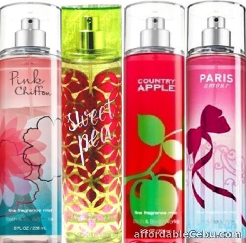 1st picture of BATH & BODY WORKS SALE – Pink Chiffon, Sweet Pea, Country Apple, Paris Amour For Sale in Cebu, Philippines