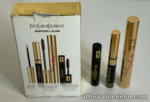 1st picture of NEW! YSL YVES SAINT LAURENT BABY DOLL GLAM MASCARA & EYELINER SET $75 SALE For Sale in Cebu, Philippines