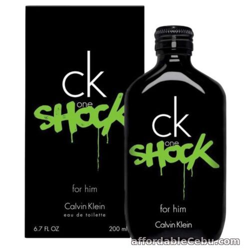 1st picture of CK One Shock for Him 200mL EDT Spray Perfume Men Ivanandsophia COD PayPal For Sale in Cebu, Philippines