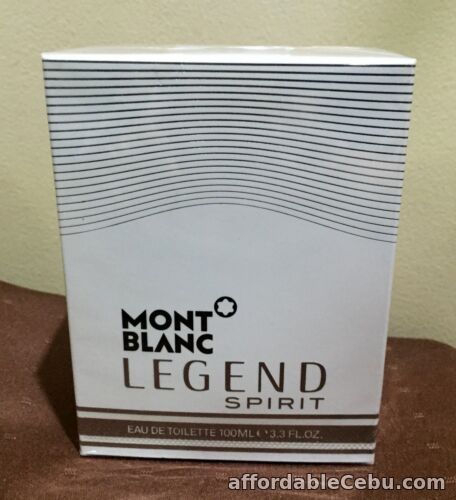 1st picture of Treehousecollections: Mont Blanc Legend Spirit EDT Perfume Spray For Men 100ml For Sale in Cebu, Philippines