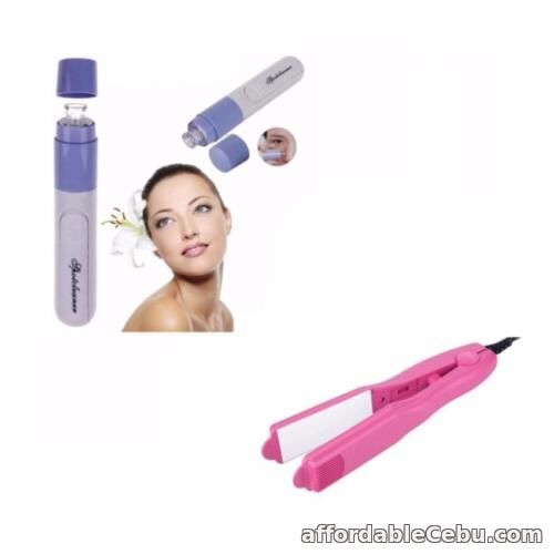 1st picture of Electronic Skin Facial Pore Cleaner with 8588 Ceramic Hair Straightener For Sale in Cebu, Philippines