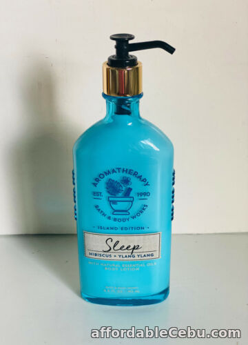 1st picture of NEW! BATH & BODY WORKS AROMATHERAPY BODY LOTION - SLEEP: HIBISCUS + YLANG YLANG For Sale in Cebu, Philippines