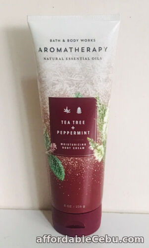 1st picture of BATH & BODY WORKS AROMATHERAPY BODY CREAM LOTION - TEA TREE + PEPPERMINT For Sale in Cebu, Philippines