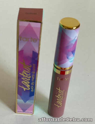 1st picture of NEW! TARTE TARTEIST QUICK DRY MATTE LIP PAINT LIPSTICK - FESTIVAL ( NUDE MAUVE ) For Sale in Cebu, Philippines