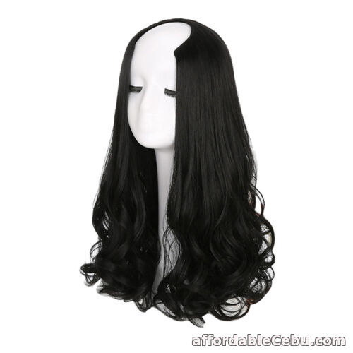 1st picture of Long Wavy  Hair U Part Clip in Half Wig Synthetic Hair U Part Wig Topper Piece For Sale in Cebu, Philippines