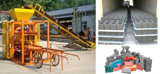 1st picture of Automatic Machine for making hollow block, solid brick, paving brick For Sale in Cebu, Philippines