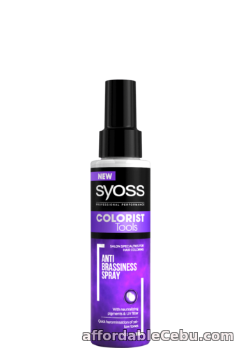 1st picture of Genuine Syoss Professional Anti Brassiness Hair Spray Against Yellow Tones 100ml For Sale in Cebu, Philippines