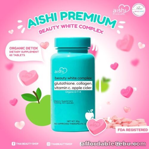 1st picture of Aishi Beauty White Complex (Slimming + Whitening Apple Cider Tablets) For Sale in Cebu, Philippines