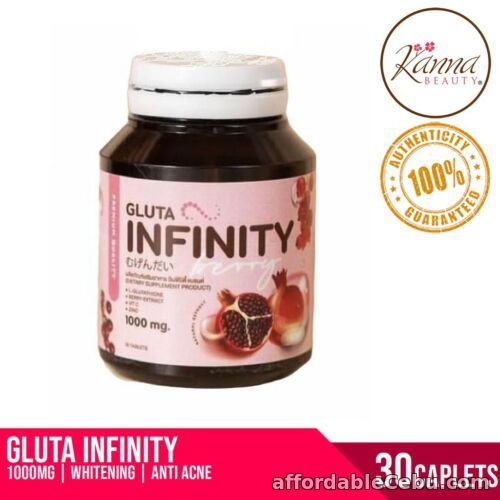 1st picture of Gluta Infinity 1,000mg (CHEWABLE TABLETS THAILAND) For Sale in Cebu, Philippines