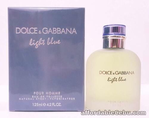 1st picture of Dolce & Gabbana D&G Light Blue Eau De Toilette For Men 125ml US Tester For Sale in Cebu, Philippines
