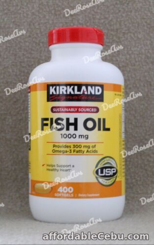 1st picture of Kirkland Signature FIshOil 400softgels 1000mg For Sale in Cebu, Philippines