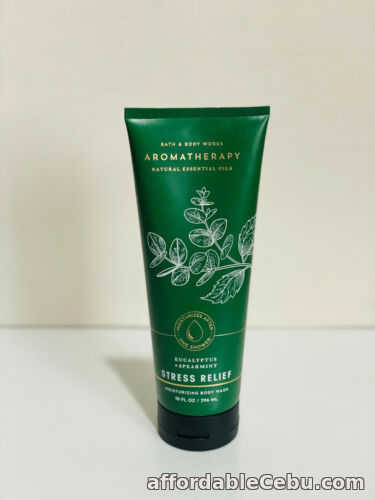 1st picture of BATH & BODY WORKS AROMATHERAPY STRESS RELIEF BODY WASH - EUCALYPTUS + SPEARMINT For Sale in Cebu, Philippines