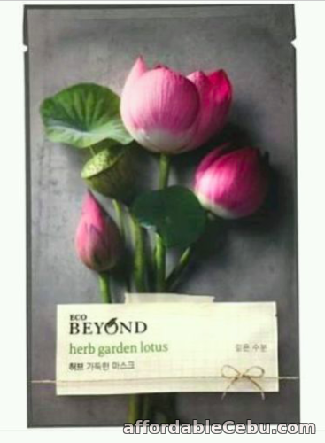 1st picture of ECO BEYOND KOREA HERB LOTUS MOISTURIZING FACIAL MASK For Sale in Cebu, Philippines
