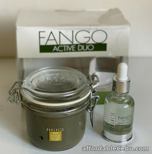 1st picture of BORGHESE FANGO ACTIVE MUD 4 FACE & BODY + RADIANCE FACIAL OIL DETOXIFY + HYDRATE For Sale in Cebu, Philippines